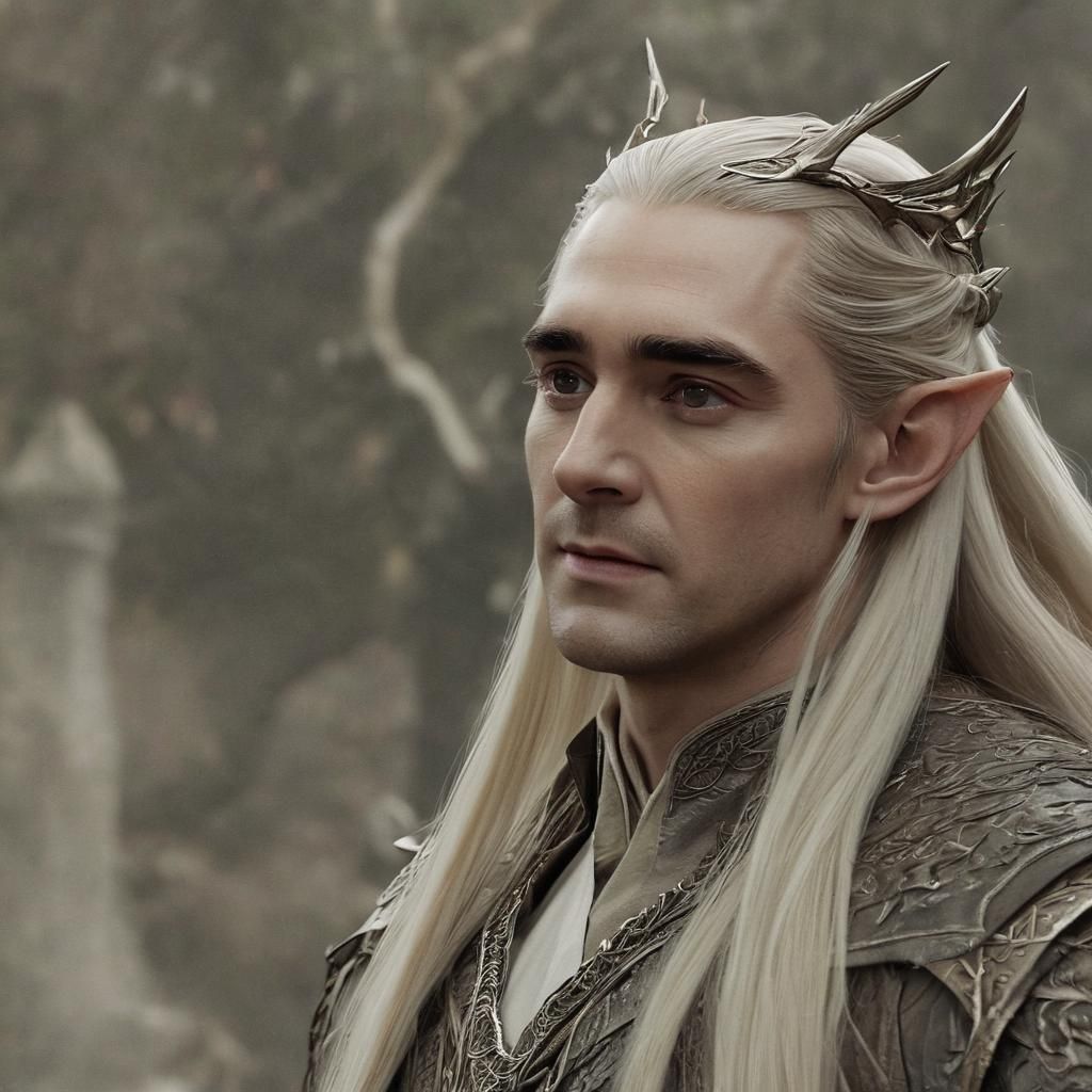 Cinematic Elf King Portrait