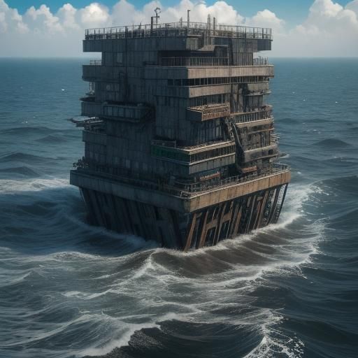 Floating Metal City of Squalor's Grasp