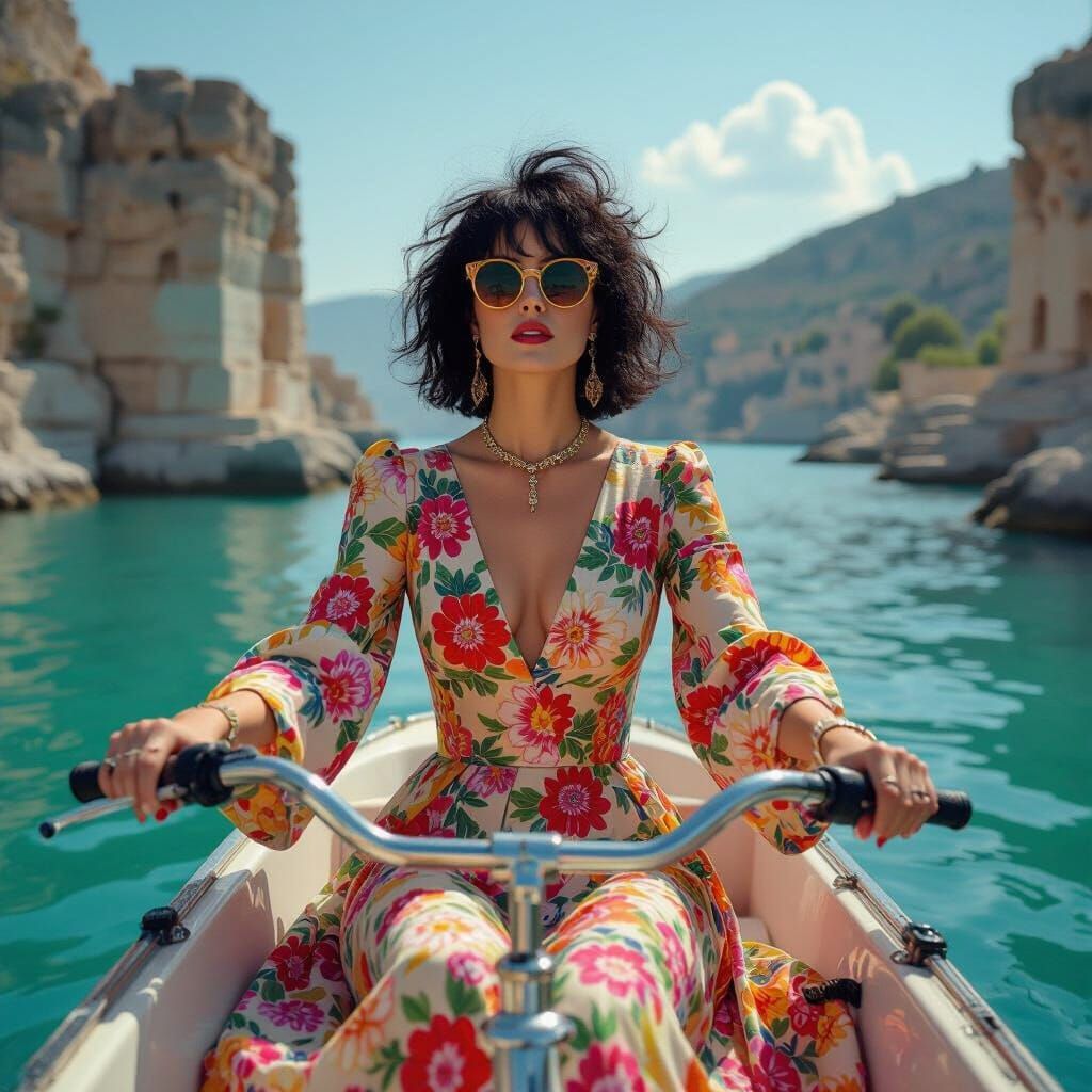 Siouxsie Sioux Holiday in Turkey, Dreamy Ethereal Style