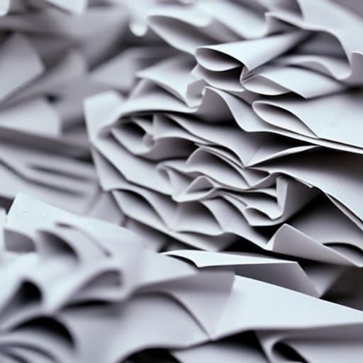 Origami World: A Papercraft Landscape