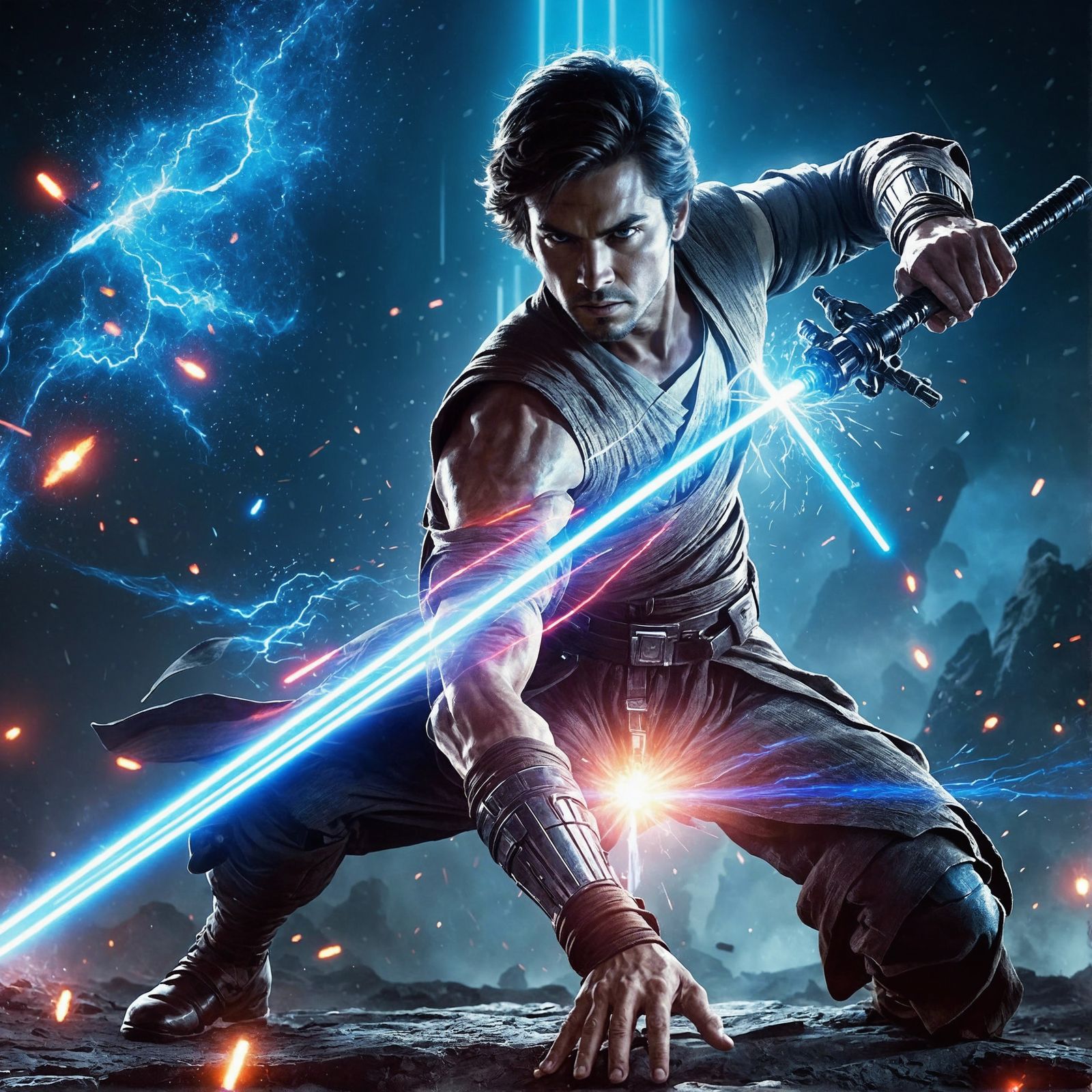 "The Force is what gives a Jedi his power. It's an energy field created by all living things. It surrounds us and penetr...