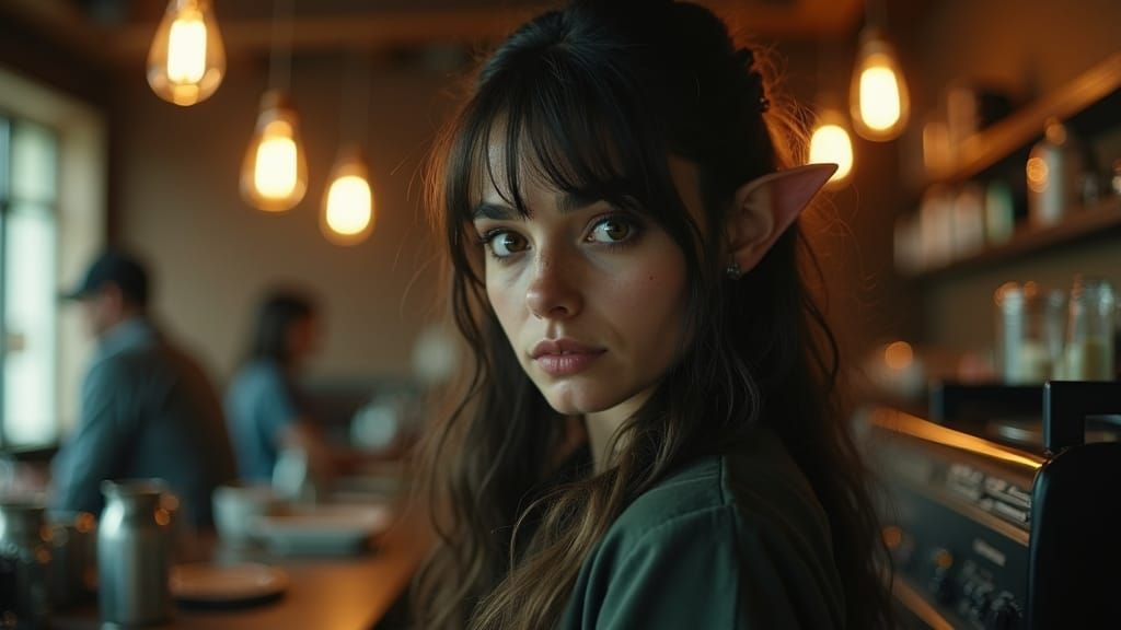 Fae Barista Hiding in Plain Sight