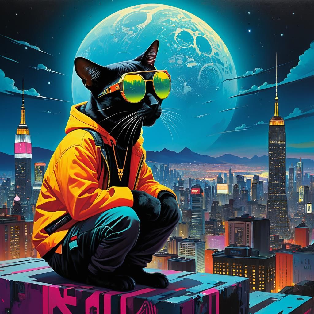 Meow on a hot tin roof