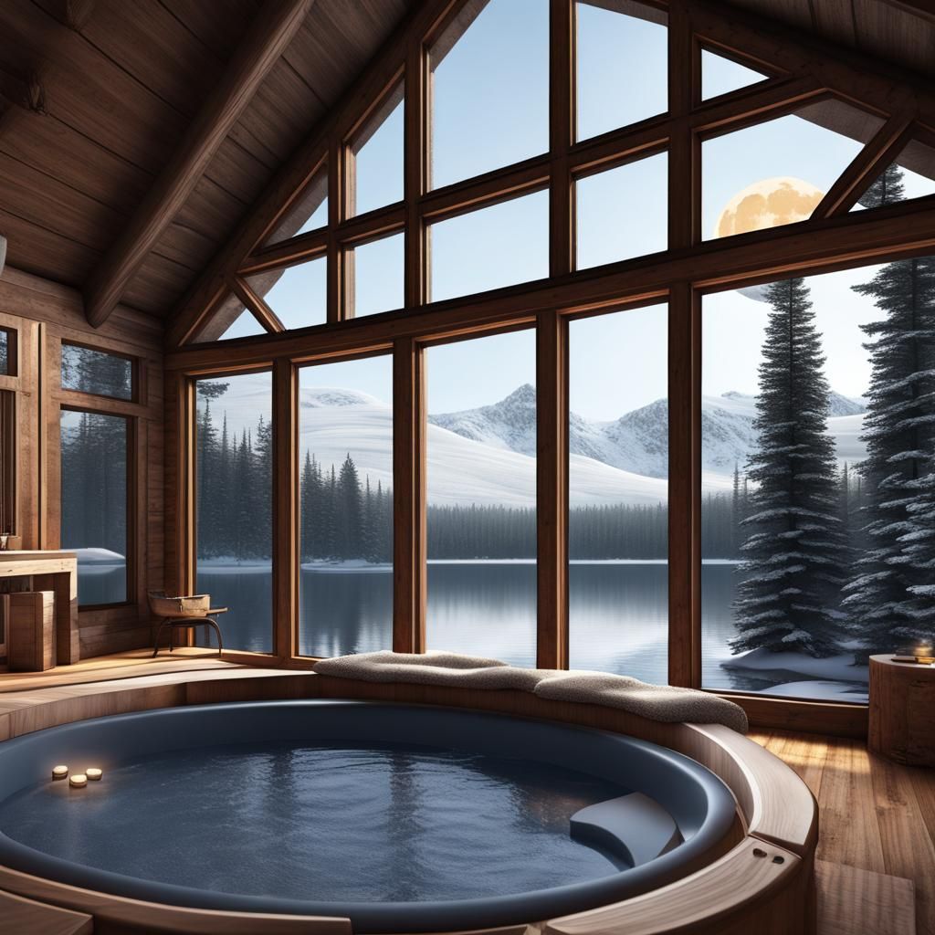 Cozy Cabin in Woods with Panoramic Lake View