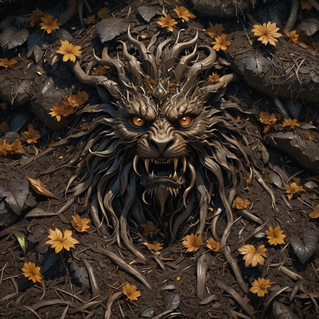 Mulch Beast Dark Fantasy Concept Art