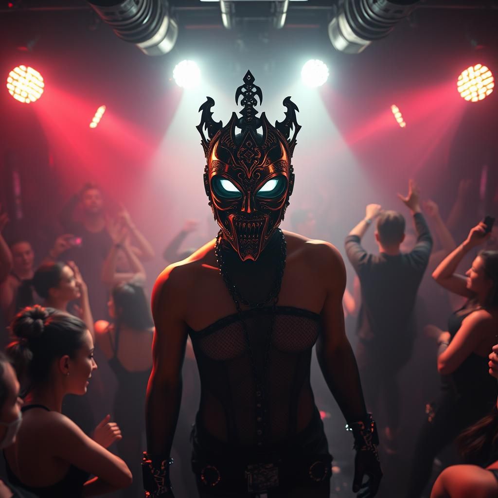 Berlin Underground Rave: Sci-Fi Dystopian Scene