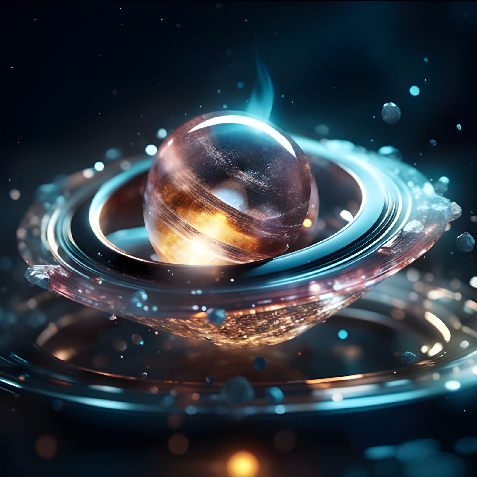 Artificial Saturn Rendering