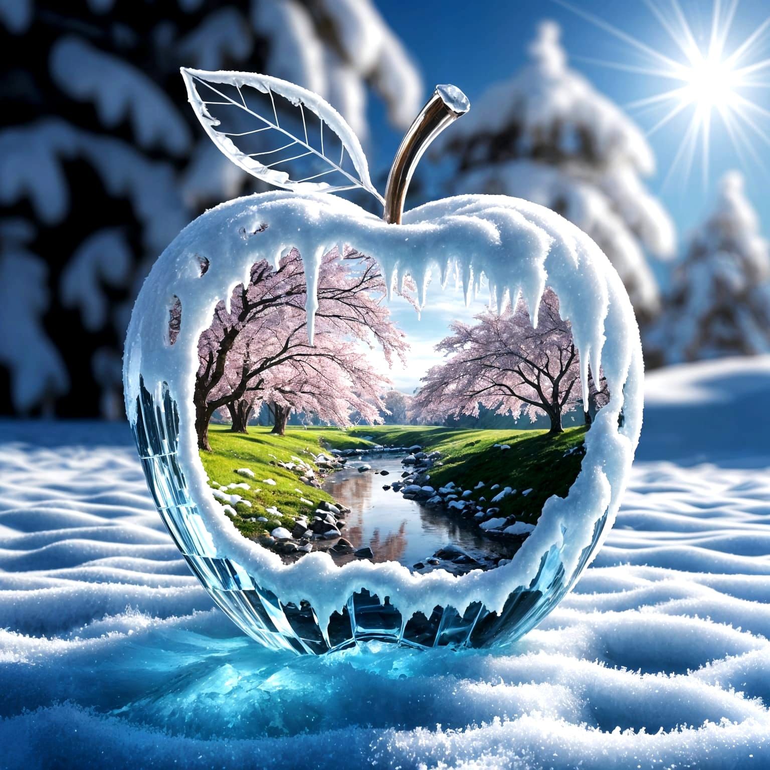 Spring Awakening in Crystal Apple