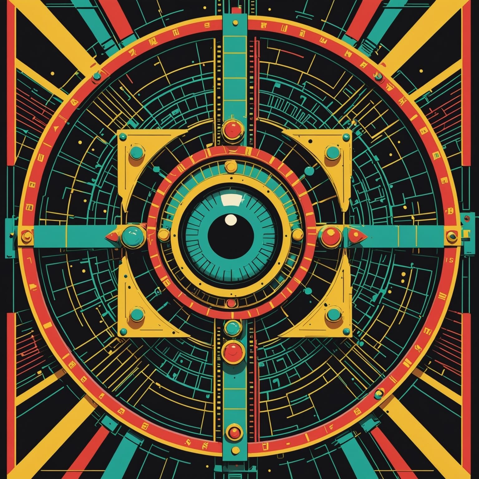 Third Eye Blocked, Trapped in Matrix Art