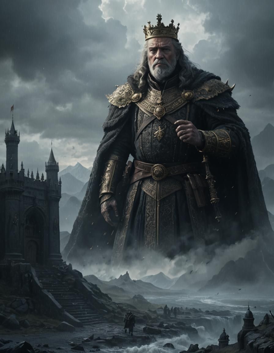 Epic Cinematic King's Transition: Digital Matte Painting