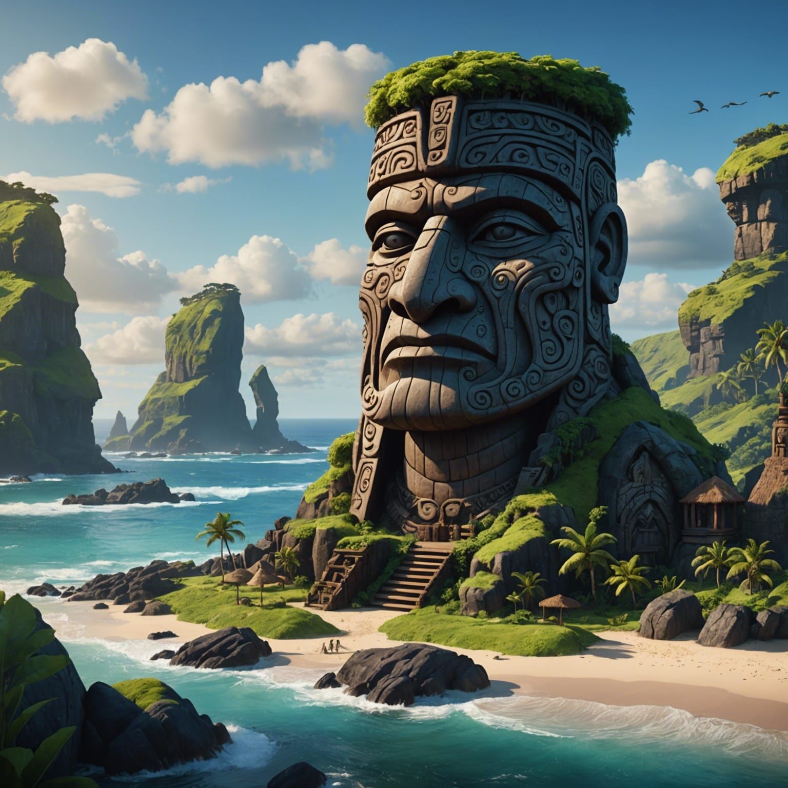Regal rapa nui tiki