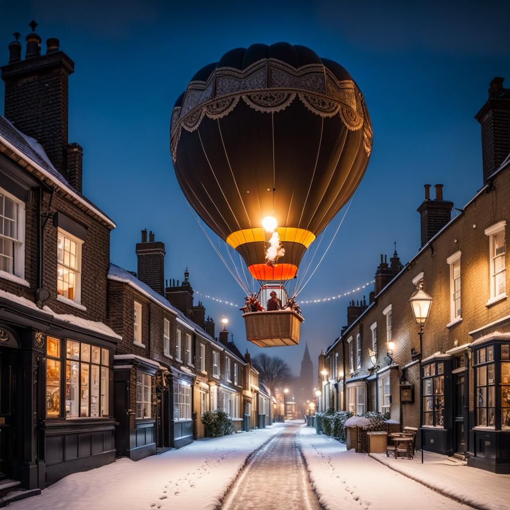 Phileas Fogg's Steampunk Christmas Over London