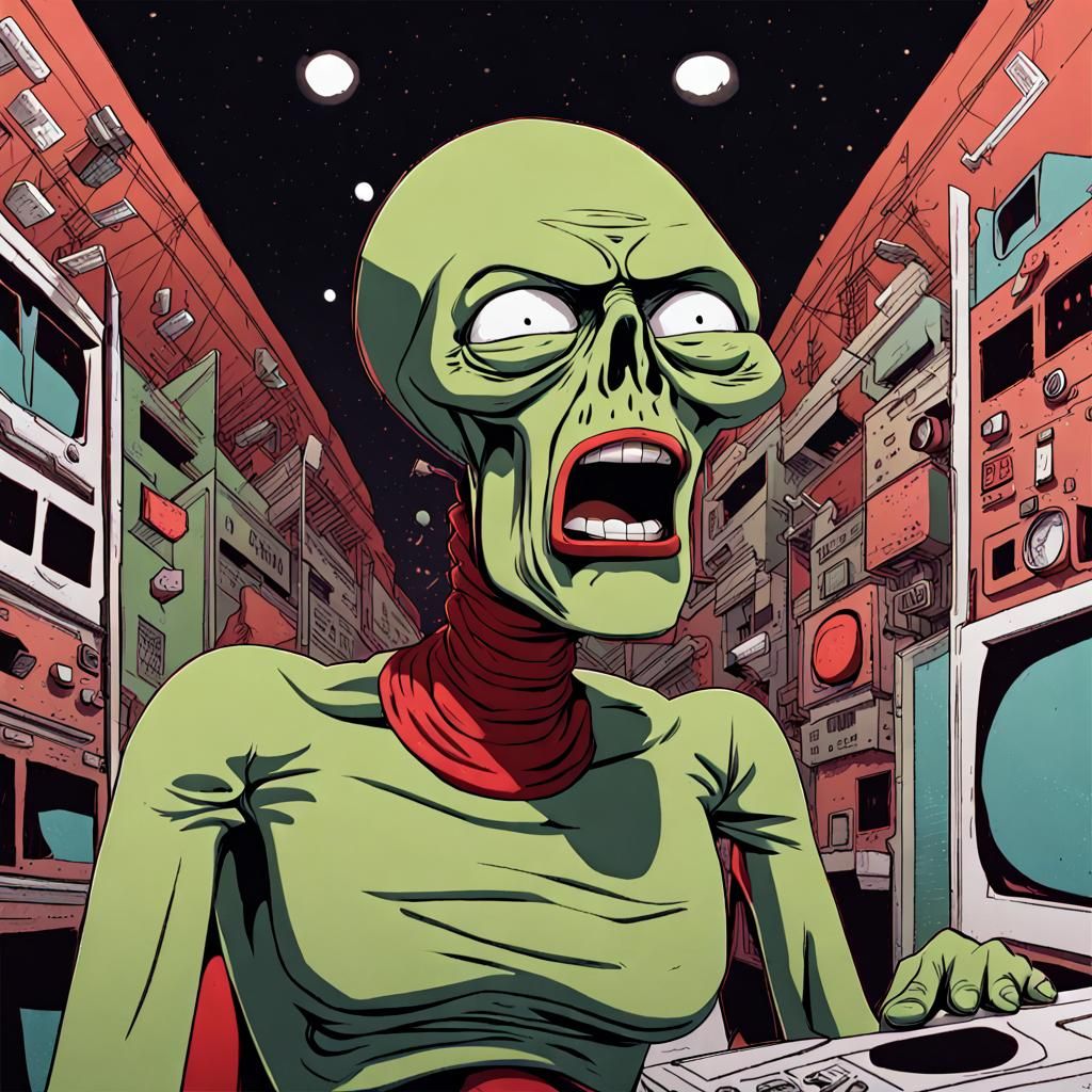 Ack Ack Ack Martian Invasion