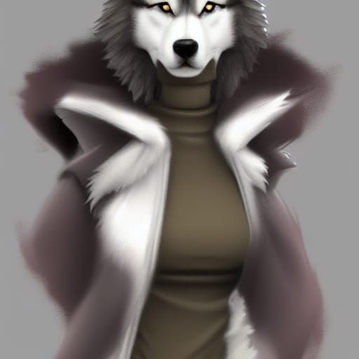 Anthropomorphic Husky Woman on ArtStation