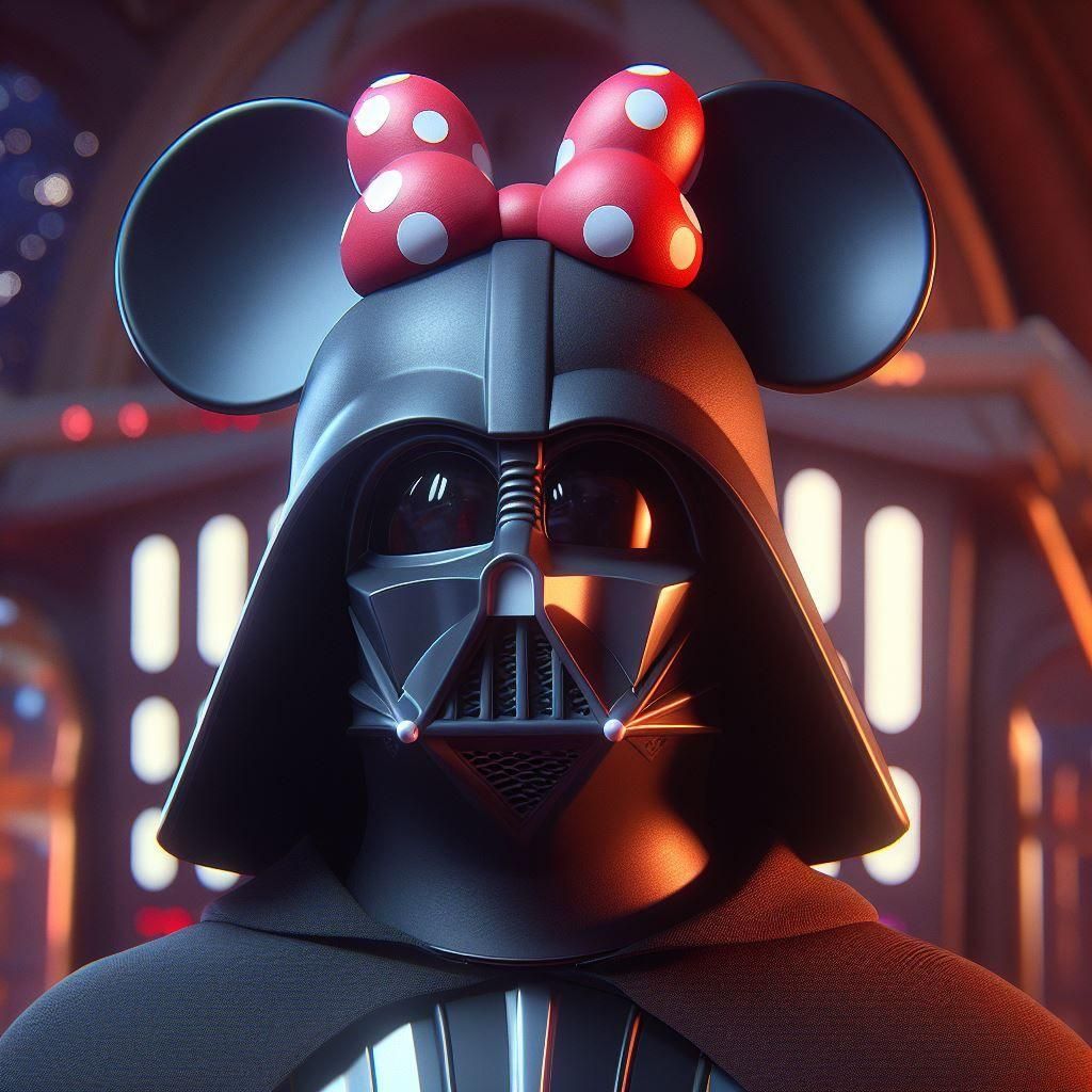 Darth Vader Dons Mickey Mouse Ears