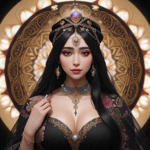 Elegance and modesty from a bygone age.