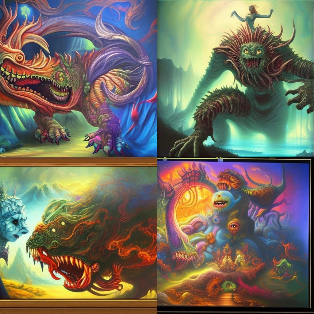 Fantasy monsters