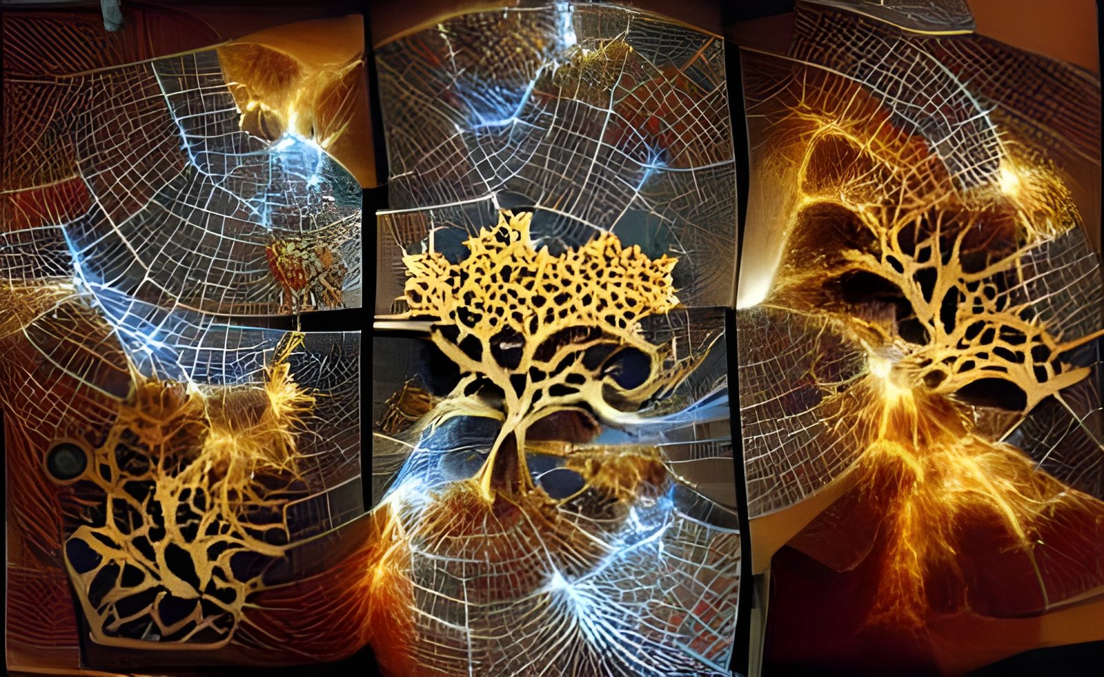 Fractal Tree of Life: AI Art