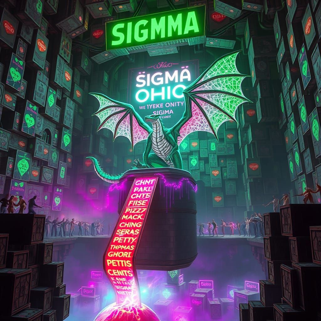Sigma Ohio: Cursed Pizza Box Fortress of Glowing Sikibiti Cr...