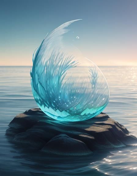 Ethereal Ghost of the Little Mermaid