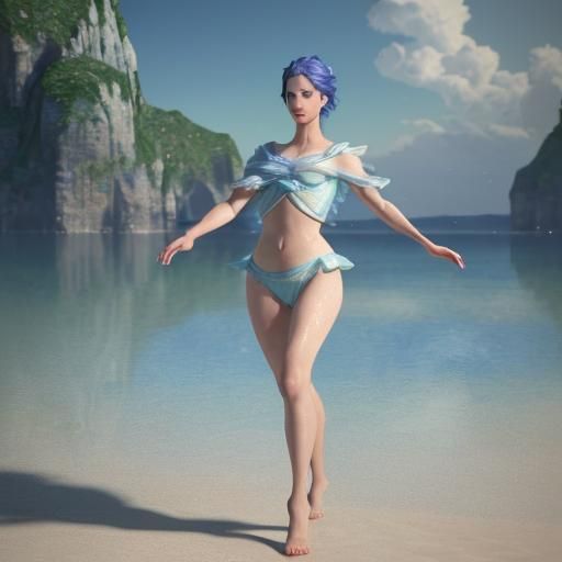 Swallow in Spring: Impressionist Oil Painting