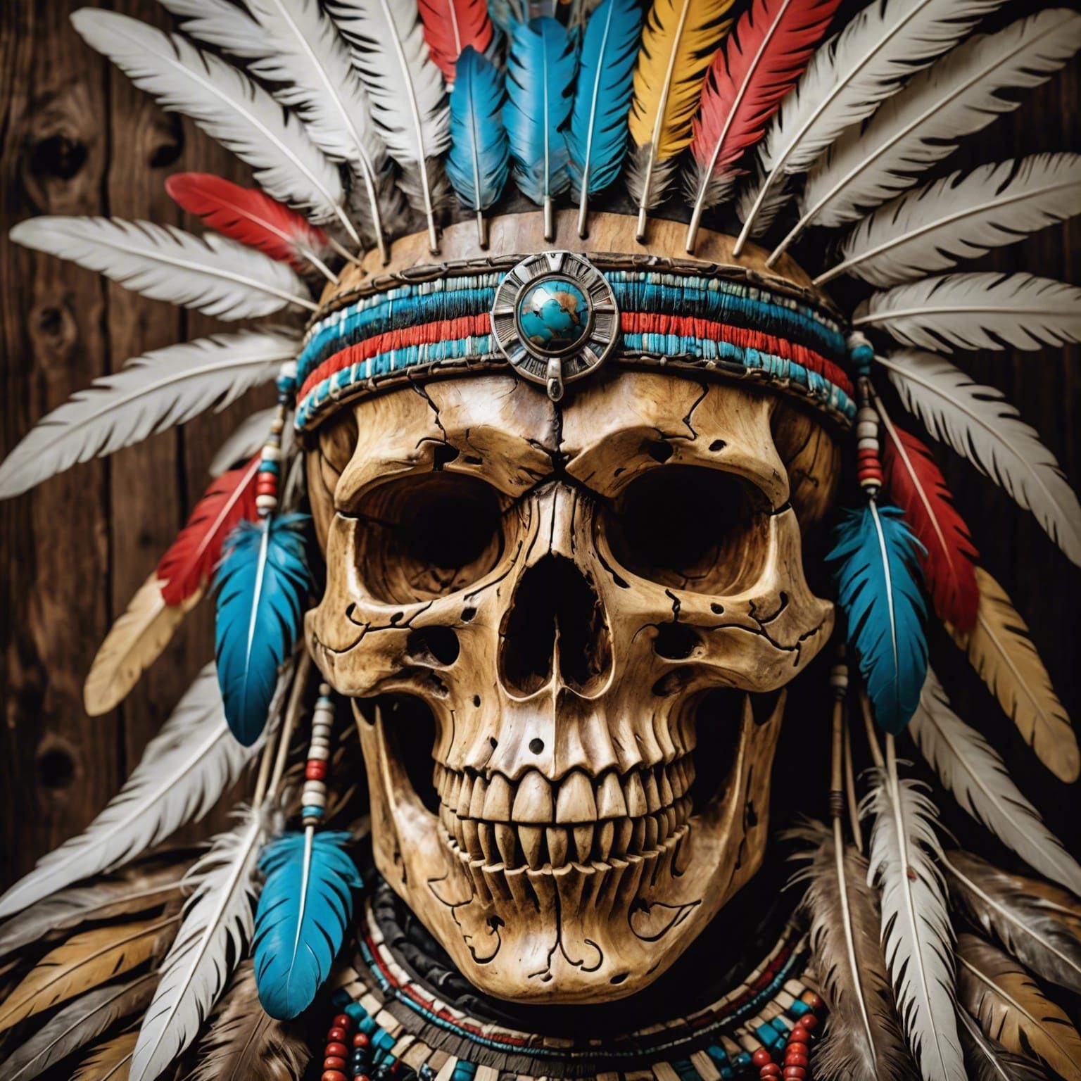 Native American Death Mask