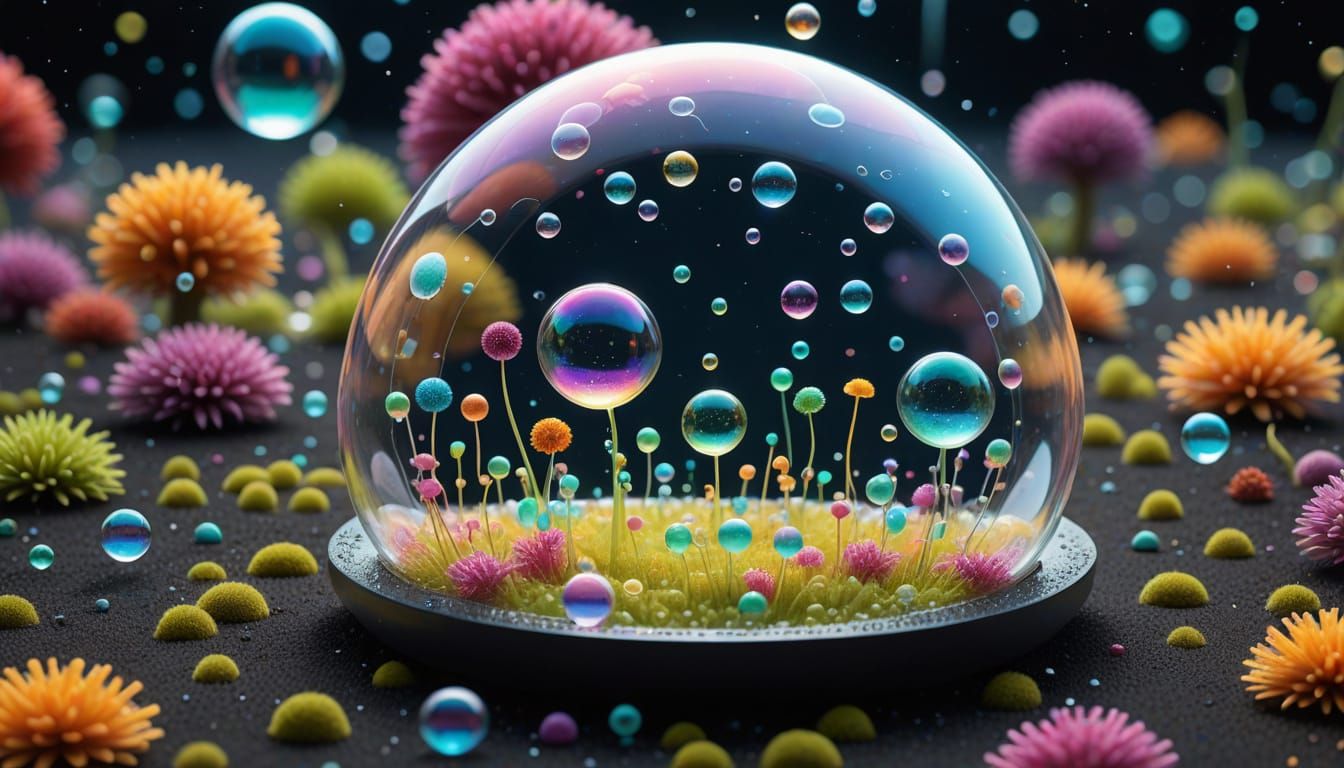 Whimsical Microscopic World in Ultra-Macro Photograph