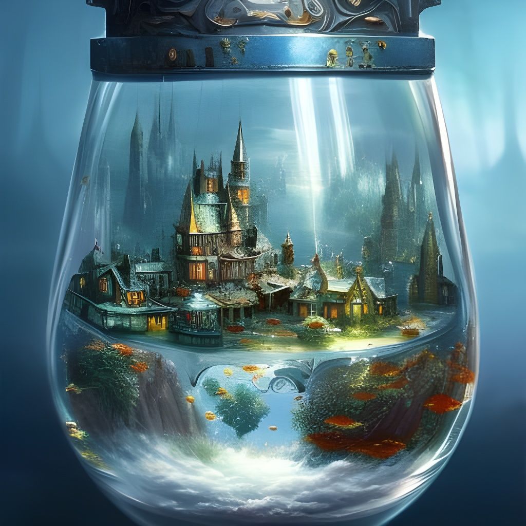 "There is a Castle in a Jar .."