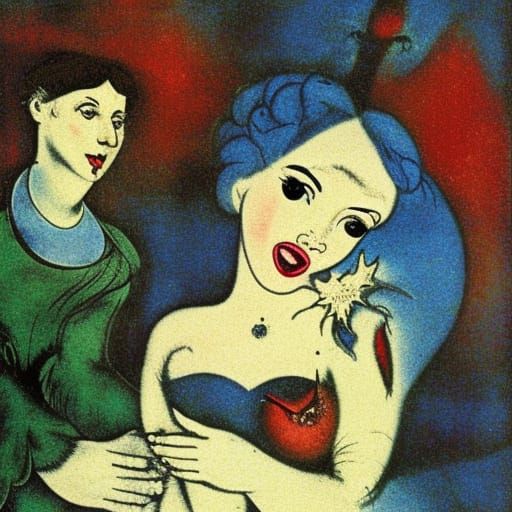 Dark Fairytale: Cinderella and Snow White Together