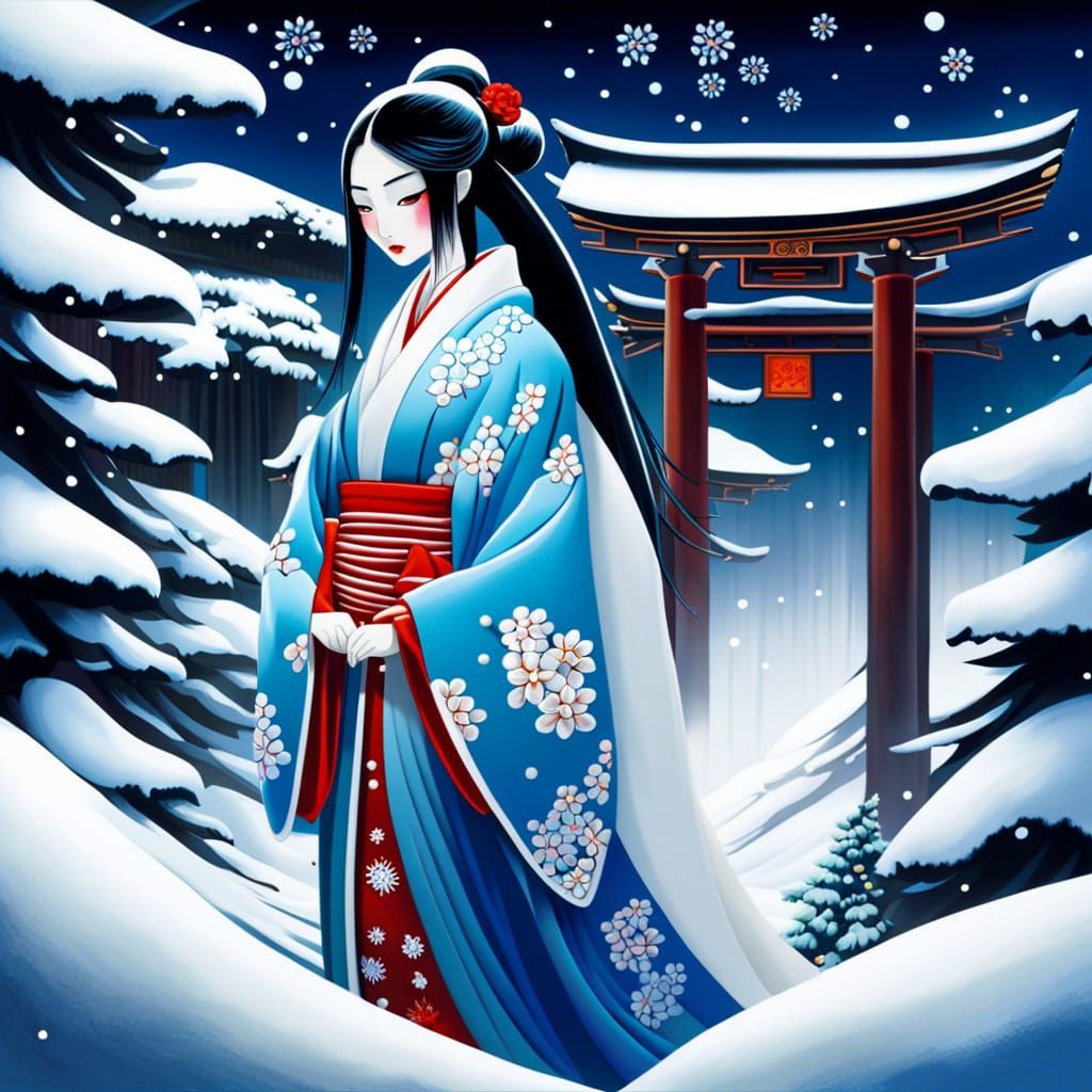 Yokai: yuki-onna