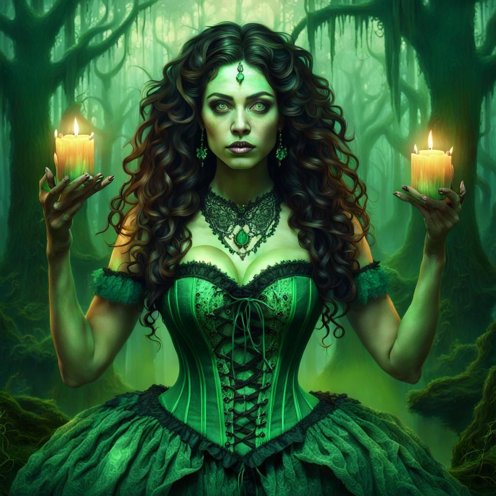 Cajun Bayou Witch Summons Ghosts in New Orleans