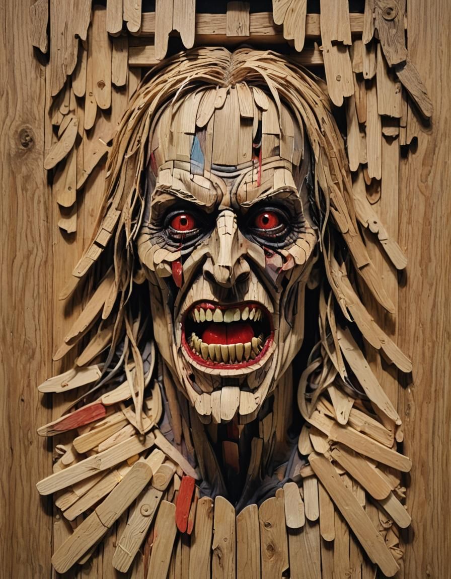 The evil Popsicle stick man