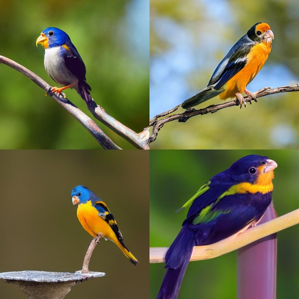 AI Generated Image of a Perch