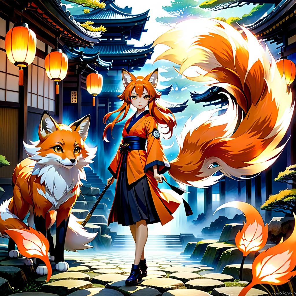 Anime Fox-Girl