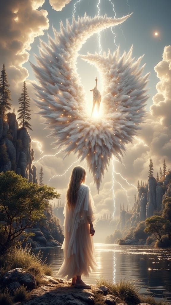 <lora:CloudFlux:1.0> <lora:Exquisite Flux:1.0> Digital art, ...