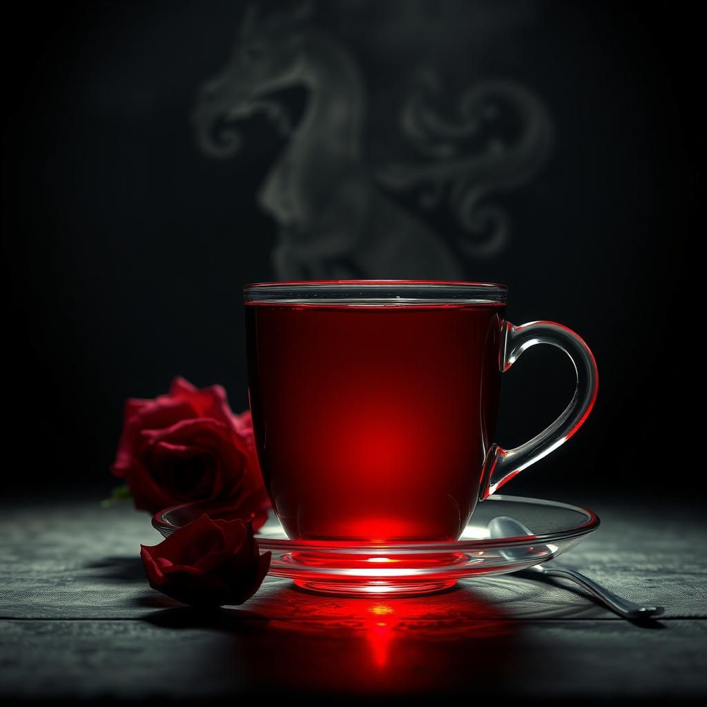 Vivid Tea Cup in Dutch Golden Age Style