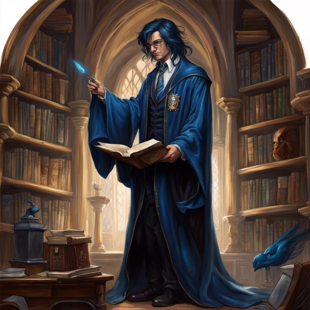 Hogwarts Library Series: Ravenclaw Professor