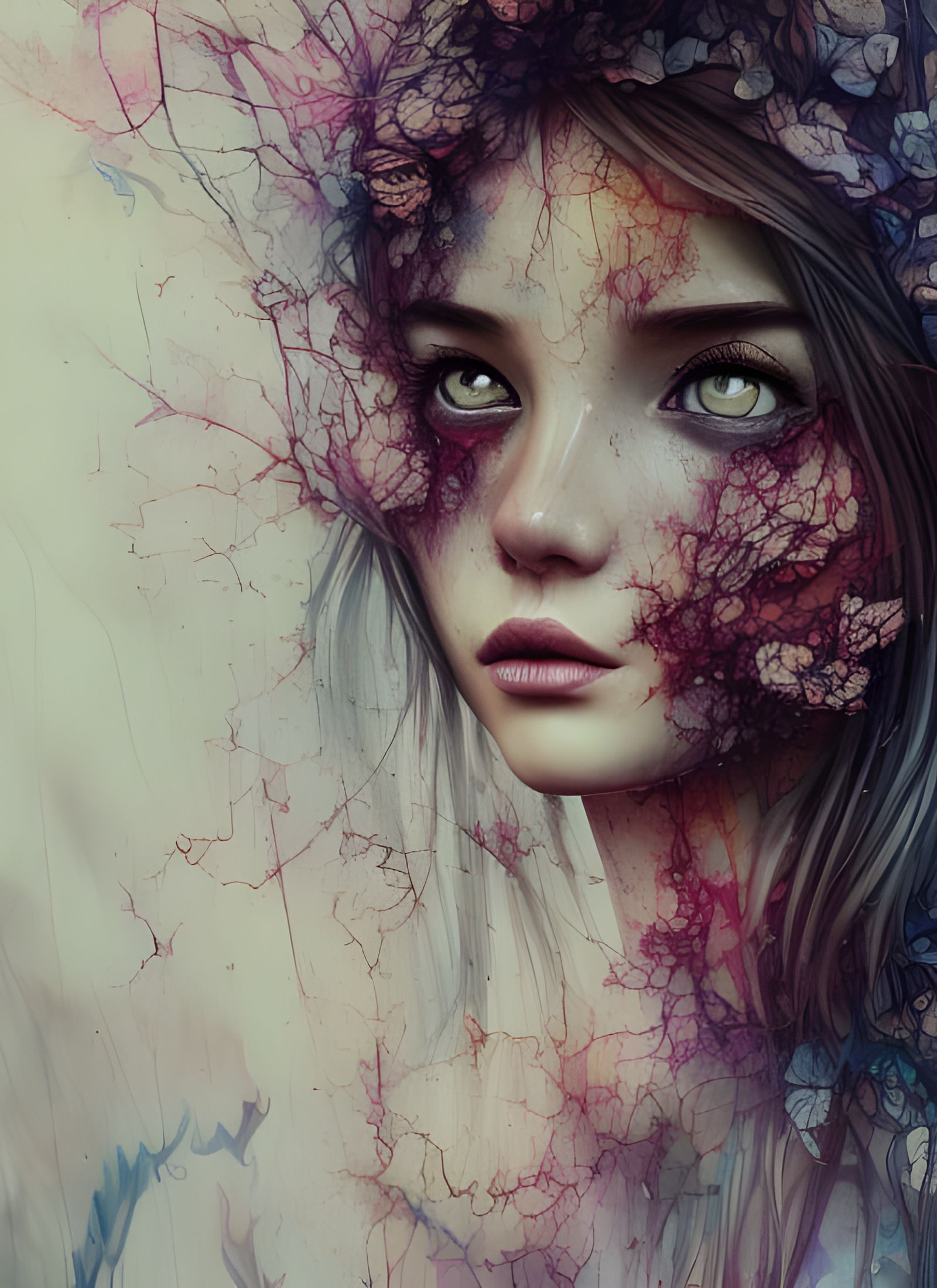 Magical Autumn Forestscape in Hyper-Realistic Style