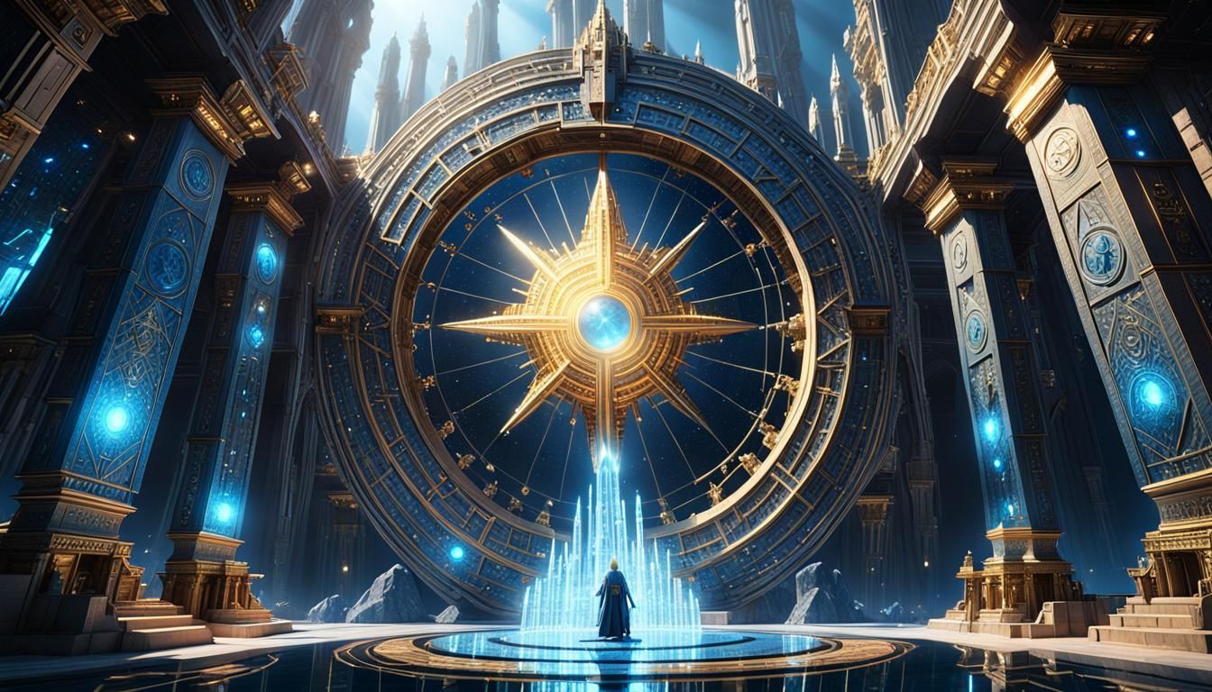 Atlantis Era Sci-Fi Concept Art in Unreal Engine 5