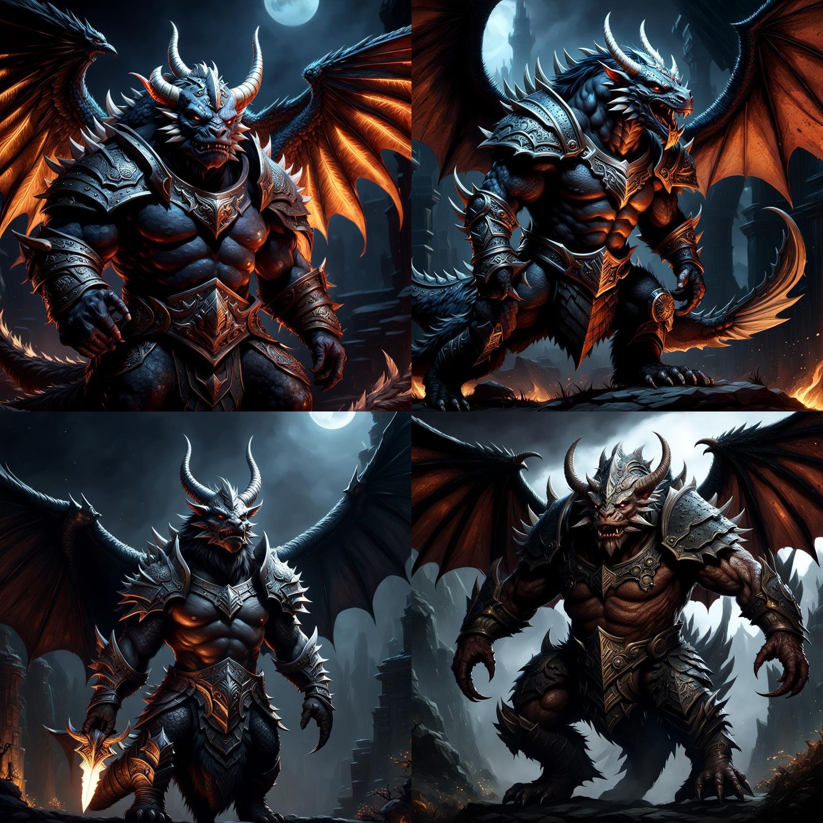 Guludak, Ogre, Dragonborn Abomination