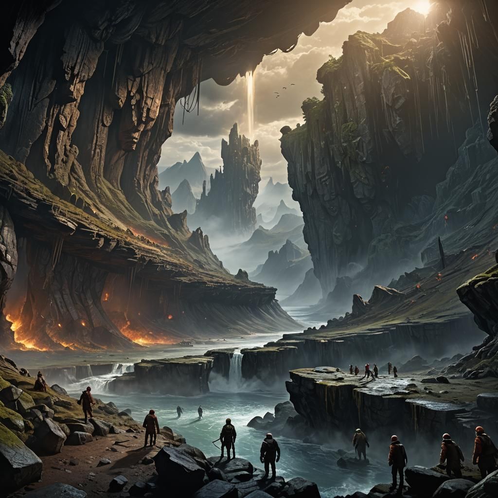 Journey to the Centre of the Earth: Concept Art