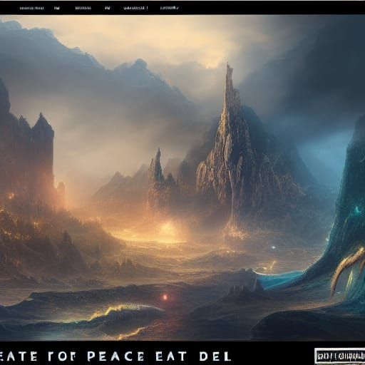 Fantastical Matte Painting: The Death of Peace