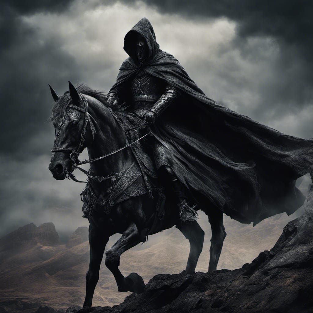 Detailed Nazgul Image in Hyperrealistic Style