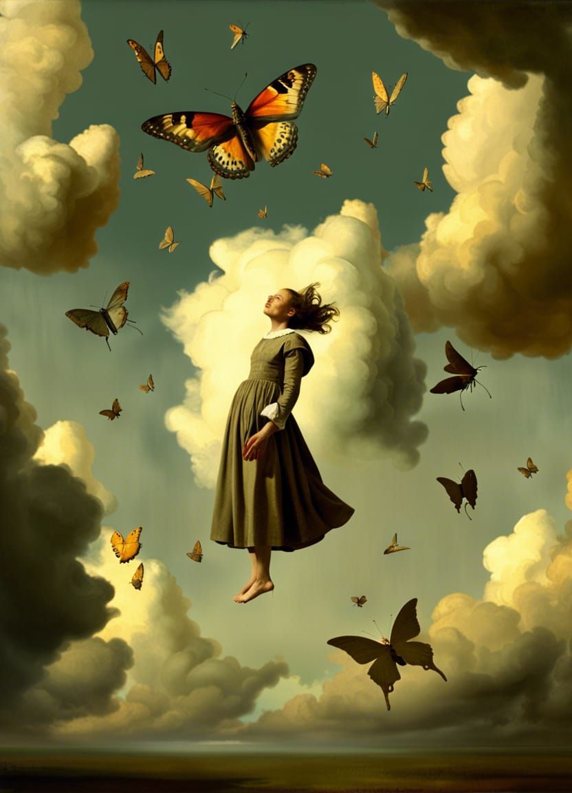 Into the sky wide open.