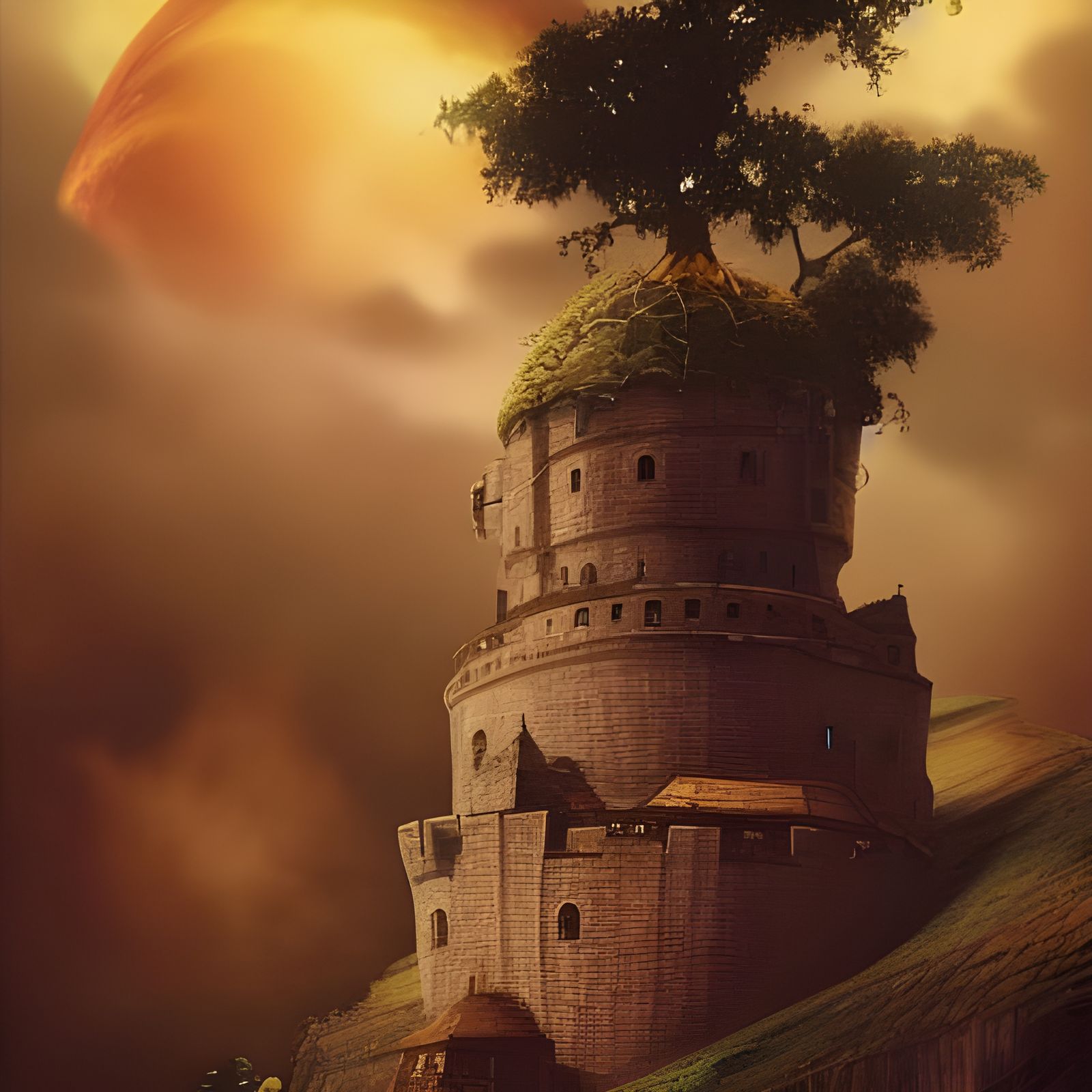 Castle in the Sky: A Whimsical Fantasy