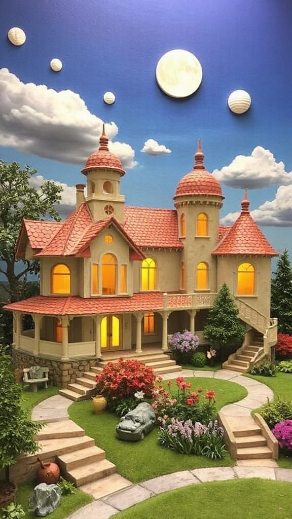 Dreamscape Edifices in Pinch Pot Style