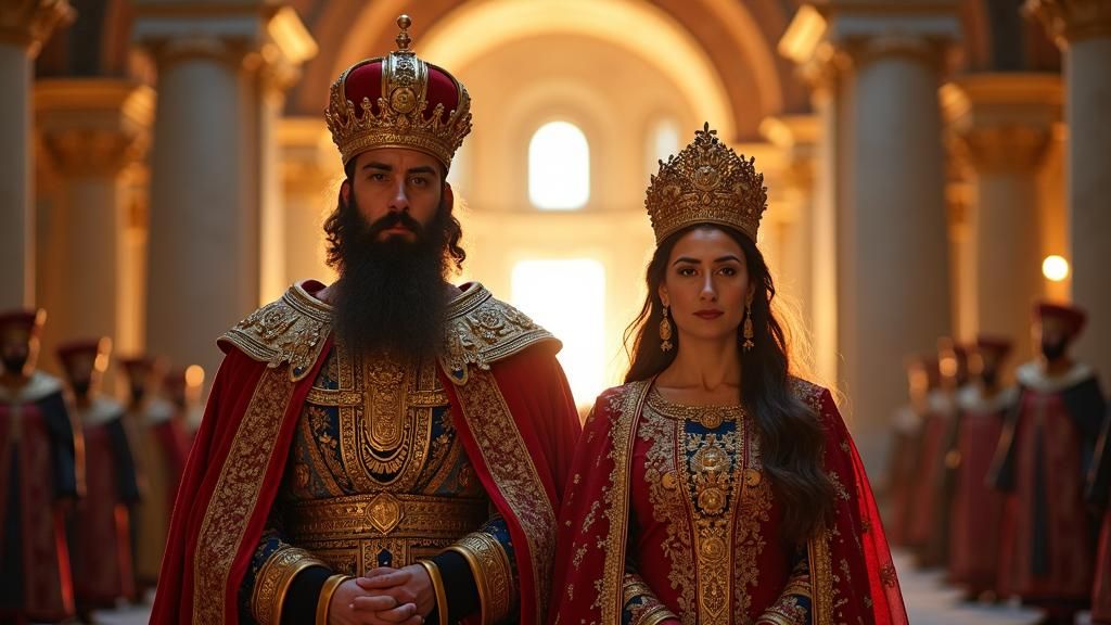 Justinian and Theodora Enter Hagia Sophia