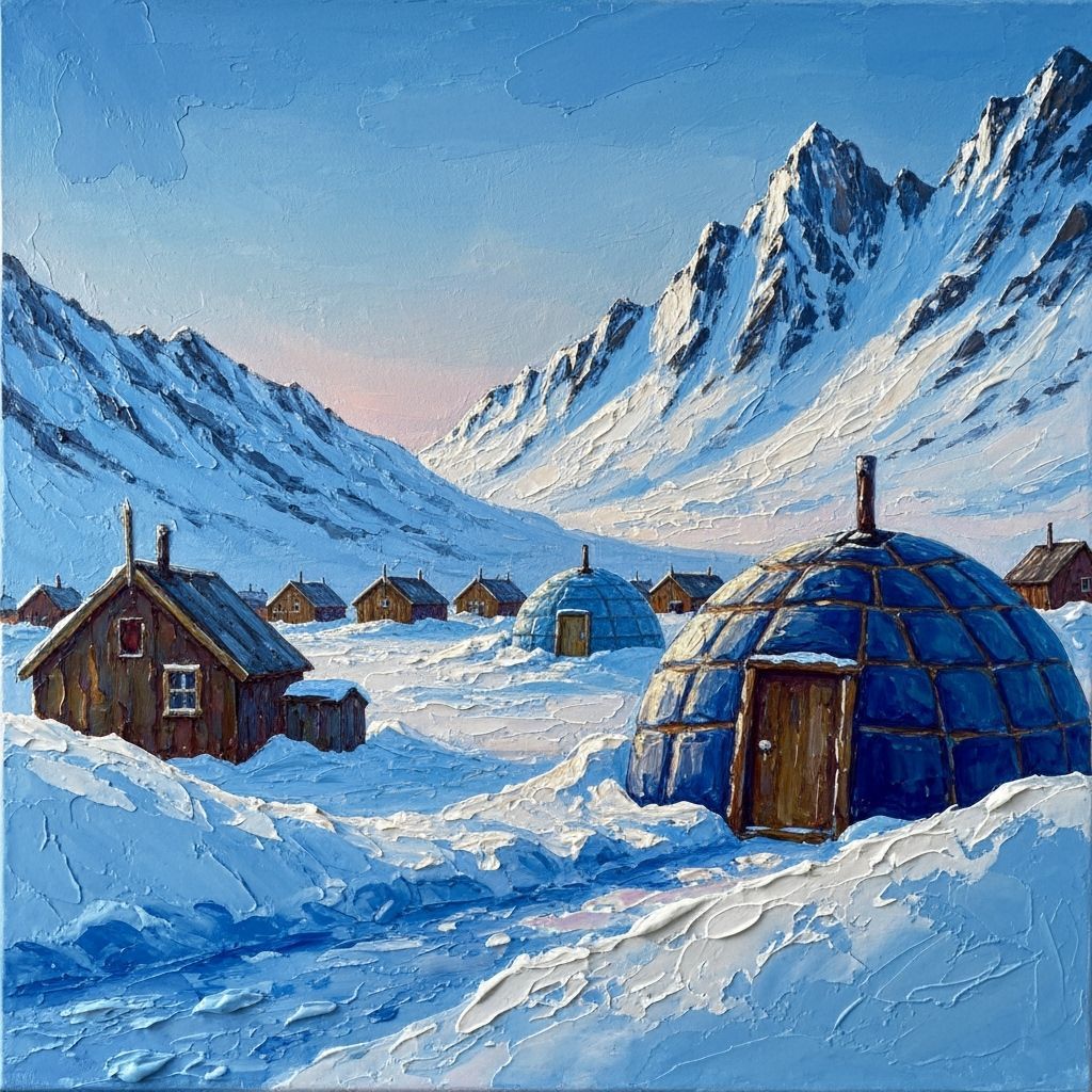 Arctic village