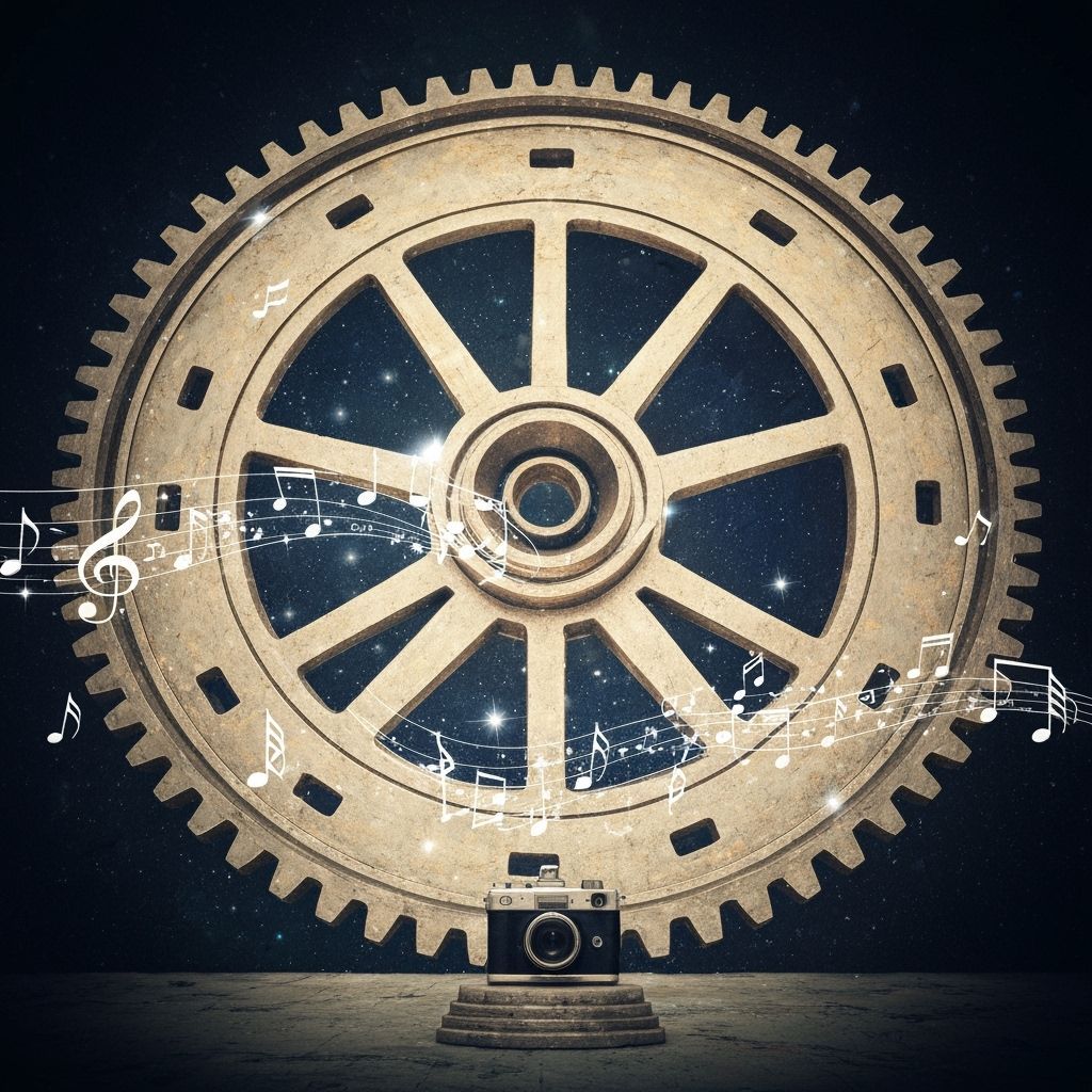 Ethereal Dreamscape with Luminescent Patterns and Celestial ...