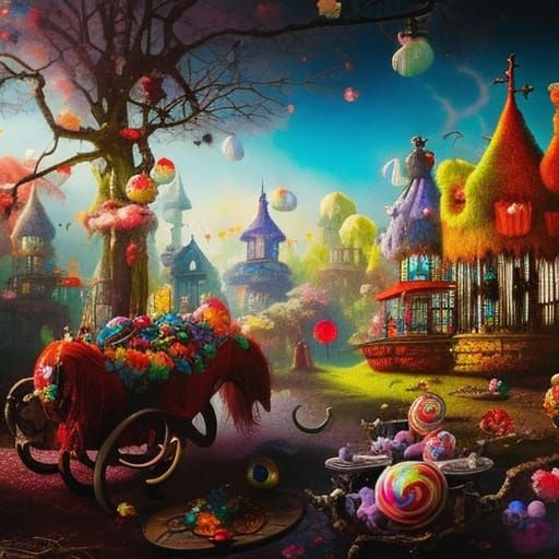 Grotesque Candy Shop: A Biopunk Horror Dream